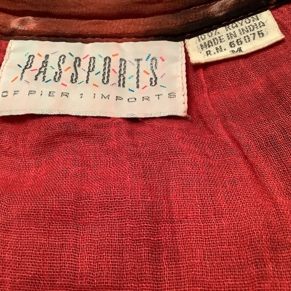 BOHO tie dye patterned “hippy style” drawstring lined skirt - Picture 3 of 11